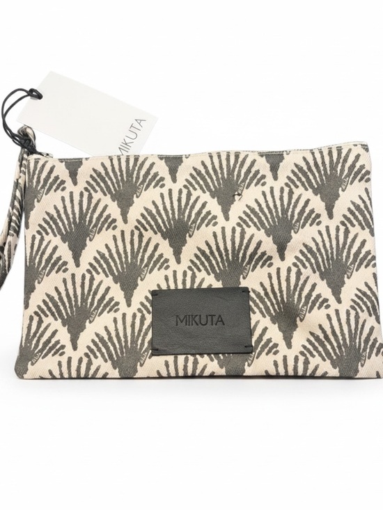 Mikuta Handbags - Mikuta Wristlet/ Clutch New With Tag Black & Cream